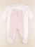 Pyjama coton  doublé - 18 mois Blanc, rose 1 - vertbaudet enfant 