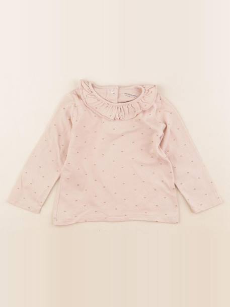 Tee-shirt - 18 mois Rose 1 - vertbaudet enfant 