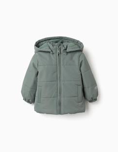 Bébé-Manteau, combipilote, nid d'ange-Manteau-Doudoune avec doublure en polaire et capuche amovible