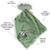 Doudou plat croco Vert 3 - vertbaudet enfant 