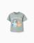 T-shirt en coton avec imprimé bluey et bingo Vert 1 - vertbaudet enfant 
