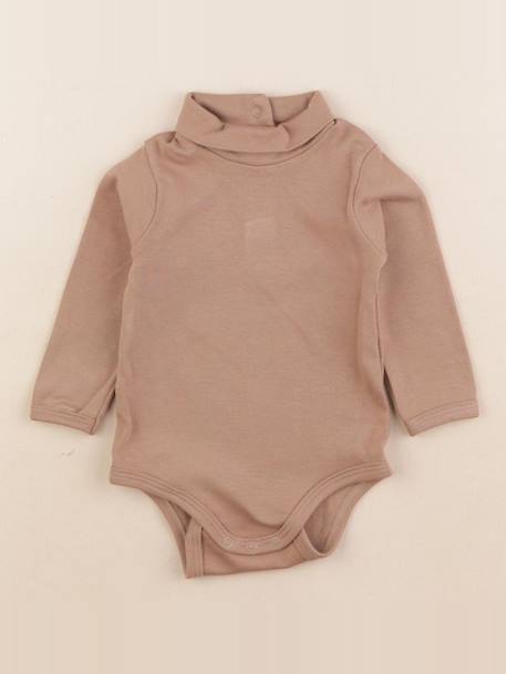 Body à col - 6 mois Marron 1 - vertbaudet enfant 