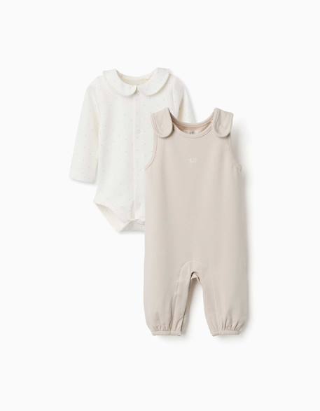 Bébé-Ensemble body et combinaison en coton