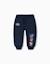 Pantalon de jogging en coton avec imprimé super friends Bleu foncé 1 - vertbaudet enfant 