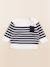 Pull - 9 mois Blanc, bleu 1 - vertbaudet enfant 