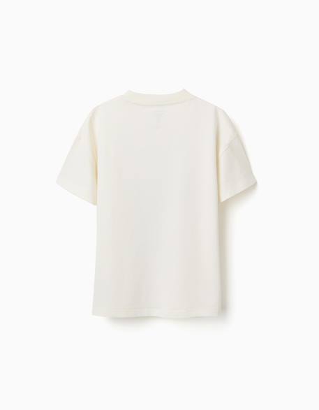 T-shirt en coton avec imprimé avengers Blanc 2 - vertbaudet enfant 