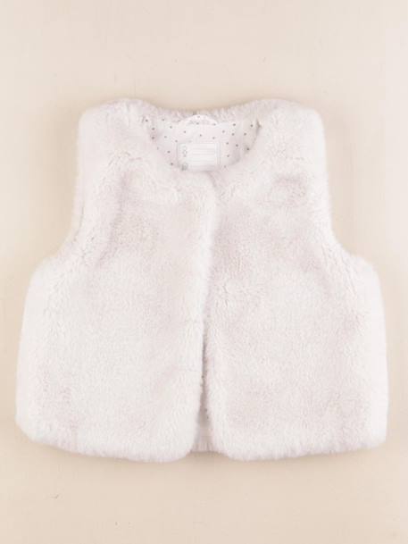 Gilet - 8 ans Blanc 1 - vertbaudet enfant 