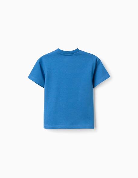 T-shirt en coton avec imprimé la pat' patrouille Bleu 2 - vertbaudet enfant 