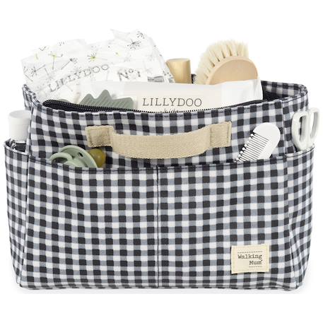 Trousse de toilette i love vichy Noir 2 - vertbaudet enfant 