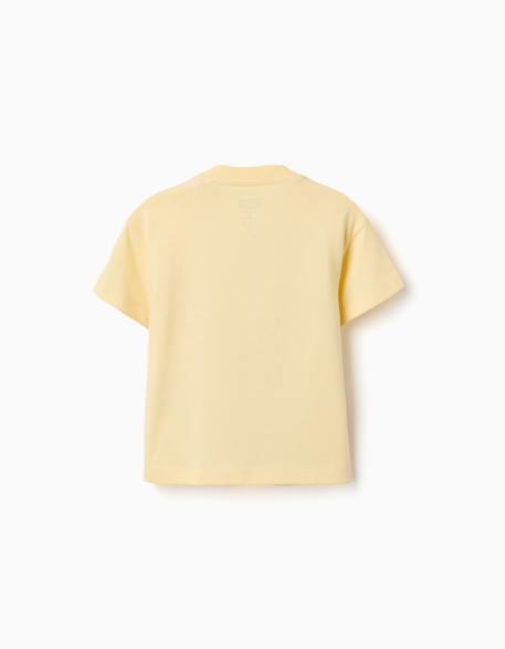 T-shirt garçon manches courtes Marvel Heroes Jaune 2 - vertbaudet enfant 