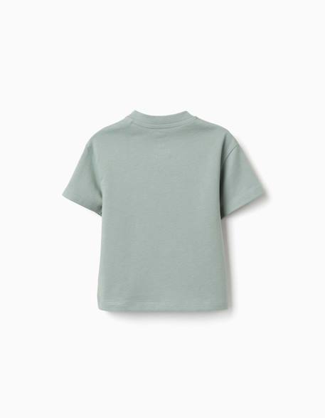 T-shirt en coton avec imprimé bluey et bingo Vert 2 - vertbaudet enfant 