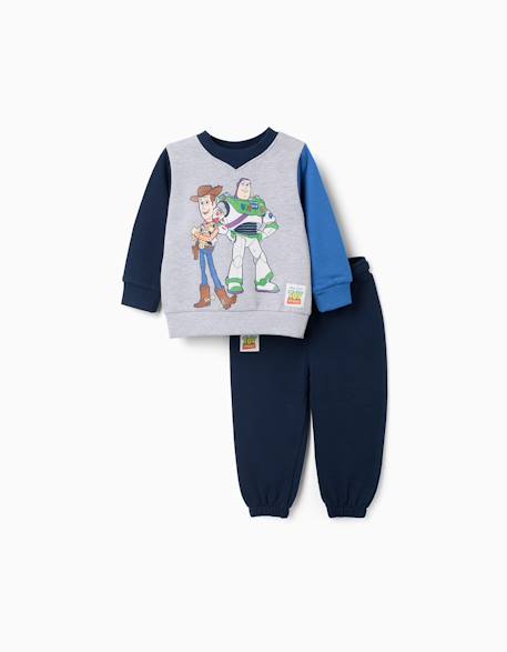 Ensemble de jogging en coton avec imprimé toy story Bleu foncé 1 - vertbaudet enfant 