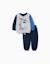 Ensemble de jogging en coton avec imprimé toy story Bleu foncé 1 - vertbaudet enfant 