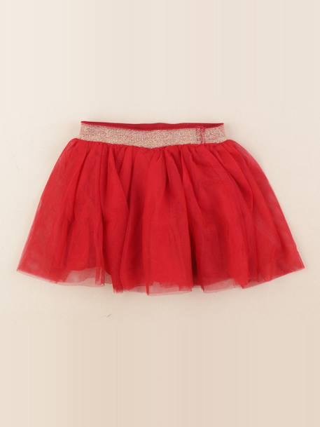 Jupe - 12 mois Rouge, or 1 - vertbaudet enfant 