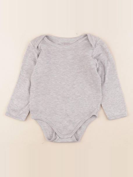 Body - 36 mois Gris 1 - vertbaudet enfant 