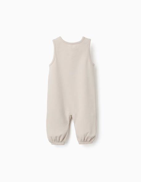 Ensemble body et combinaison en coton Gris clair 2 - vertbaudet enfant 