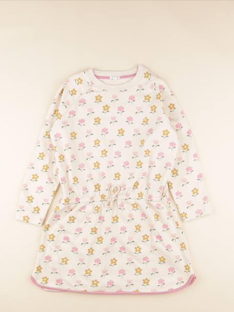 Robe - 12 ans Beige, rose 1 - vertbaudet enfant 