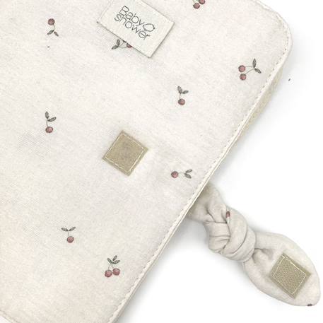 Protège carnet de santé cherries Blanc, rouge, vert 2 - vertbaudet enfant 