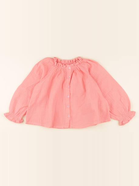 Blouse - 5 ans Rose 1 - vertbaudet enfant 