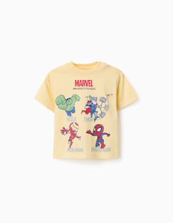 T-shirt garçon manches courtes Marvel Heroes  - vertbaudet enfant