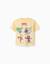 T-shirt garçon manches courtes Marvel Heroes Jaune 1 - vertbaudet enfant 