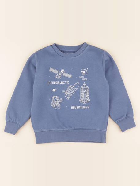 Sweat - 6 ans Bleu 1 - vertbaudet enfant 
