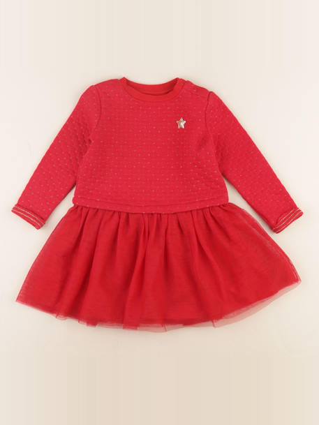Robe - 3 ans Rouge 1 - vertbaudet enfant 