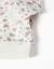 Sweat zippé en molleton à capuche avec motif floral Beige clair 4 - vertbaudet enfant 