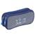 Trousse à stylos rectangulaire 22 cm 2 compartiments zippés Bleu / bleu / marine+Bleu / bleu / marine / bleu+Bleu / bleu / marine / rouge+Gris / bleu / marine / blanc+Noir / bleu / marine / noir 7 - vertbaudet enfant 