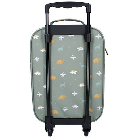 Valise enfant à roulettes Rose+Vert 8 - vertbaudet enfant 