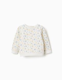 Sweat en coton peigné avec motif coloré  - vertbaudet enfant