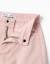 Pantalon à jambe large en sergé avec poches cargo Rose 3 - vertbaudet enfant 