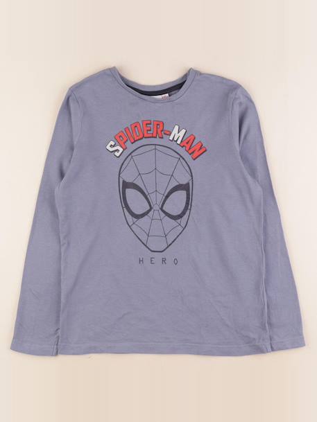 Tee-shirt - 10 ans Bleu 1 - vertbaudet enfant 