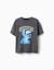T-shirt en coton avec imprimé stitch Gris foncé 1 - vertbaudet enfant 