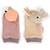 Paire de chaussettes d'eveil - hochet celebration sable Sable 2 - vertbaudet enfant 