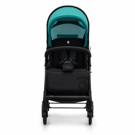 Poussette urbaine légère et compacte milan Noir+Noir et violet 9 - vertbaudet enfant 
