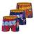 Lot de 3 boxers junior brawl stars Orange/violet/rouge/bleu 1 - vertbaudet enfant 