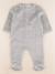 Pyjama velours - 6 mois Vert 1 - vertbaudet enfant 