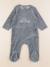 Pyjama velours - 9 mois Bleu 1 - vertbaudet enfant 