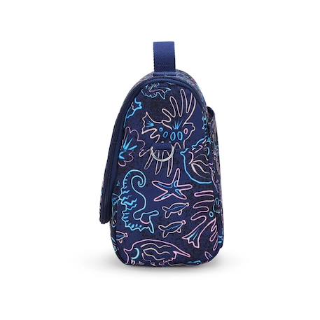 Sac déjeuner kipling new kichirou 23 cm - sac gouter isotherme ( cool c) Bleu+Bleu Marine+Bleu Skateboard+Bleu Turquoise+Coquillage+Fleur+Gris+Multicolore+Noir+Noir / Bleu+Rose+Rose Saumon 19 - vertbaudet enfant 
