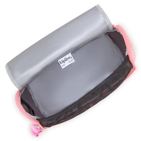 Sac déjeuner kipling new kichirou 23 cm - sac gouter isotherme ( cool c) Bleu+Bleu Marine+Bleu Skateboard+Bleu Turquoise+Coquillage+Fleur+Gris+Multicolore+Noir+Noir / Bleu+Rose+Rose Saumon 46 - vertbaudet enfant 