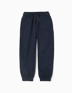 -Pantalon de jogging en molleton avec cordon de serrage et poches