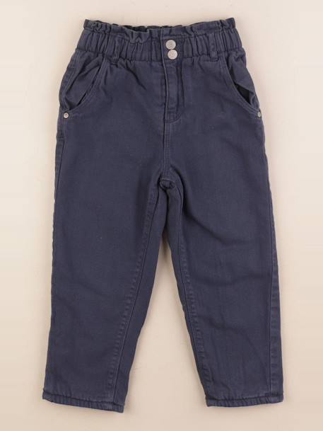 Pantalon doublé - 4 ans Bleu 1 - vertbaudet enfant 