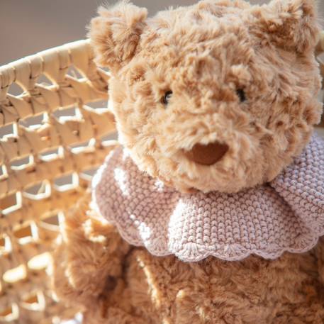 Ours en peluche tricot (29 cm) Rose 2 - vertbaudet enfant 