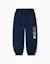 Pantalon de jogging en coton avec imprimé marvel et cordon de serrage Bleu foncé 1 - vertbaudet enfant 
