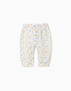 Bébé-Pantalon, jean-Pantalon en coton peigné avec motif coloré