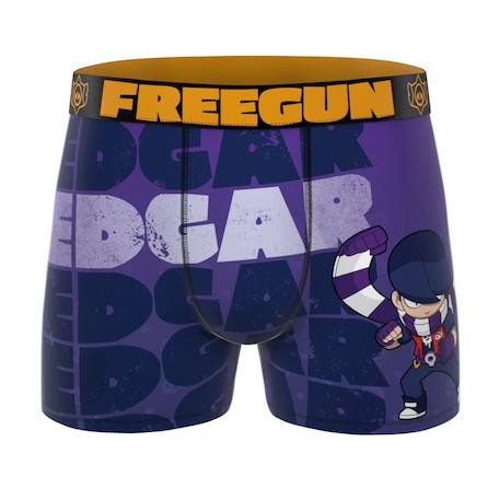 Lot de 3 boxers junior brawl stars Orange/violet/rouge/bleu 4 - vertbaudet enfant 
