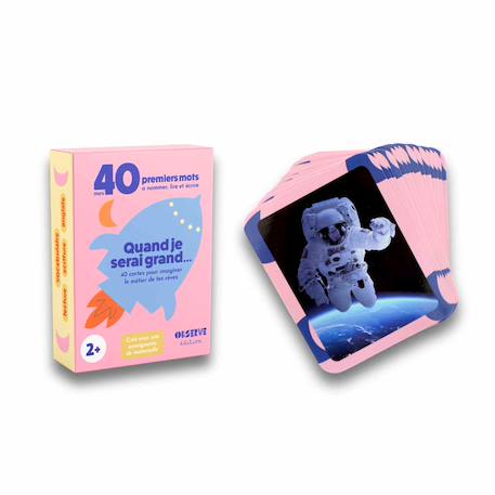 Mes 40 premiers mots: métiers ROSE 1 - vertbaudet enfant 
