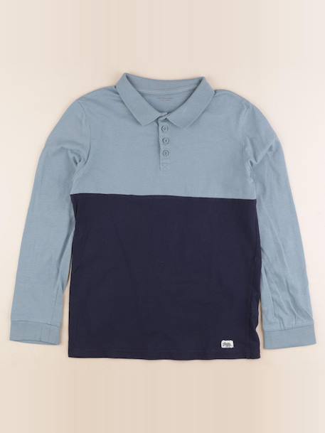 Polo - 12 ans Bleu 1 - vertbaudet enfant 
