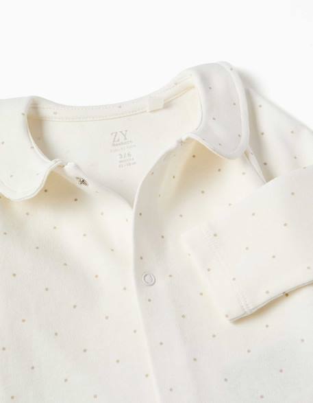 Ensemble body et combinaison en coton Gris clair 3 - vertbaudet enfant 